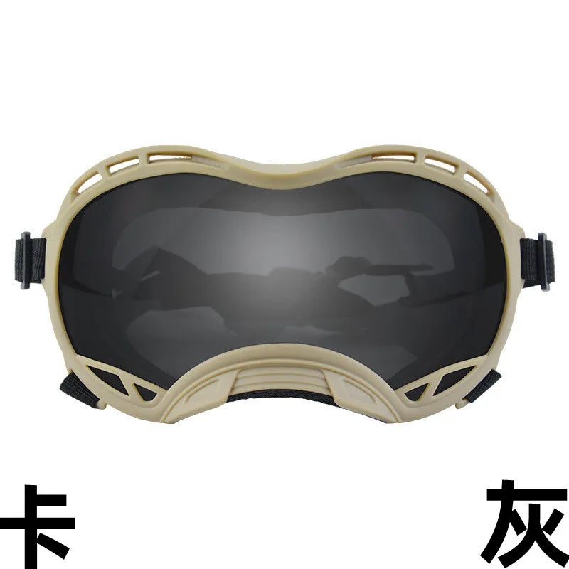 Large Dog Goggles – Windproof, Waterproof Tactical Sunglasses for Outdoor Protection