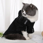 Reflective Large Dog Raincoat – Waterproof Camouflage Hooded Jumpsuit for Outdoor Protection