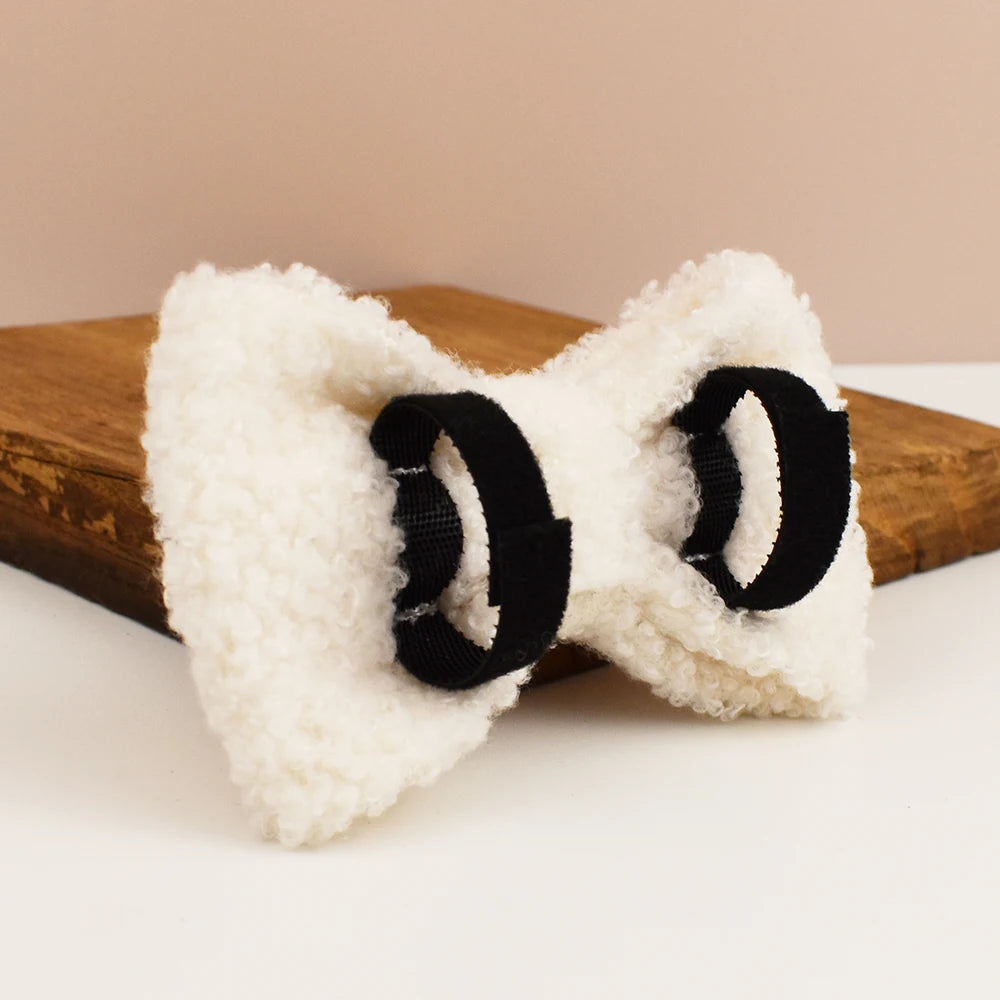 Wedding Handmade Knitted Personalized Dog Collar, Leash & Harness Set