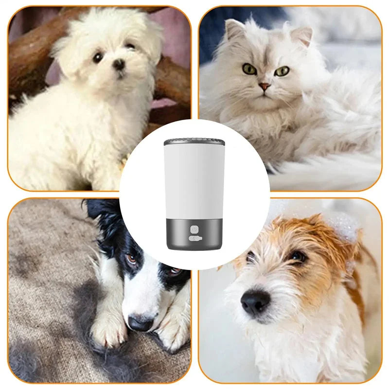 Automatic Pet Paw Cleaner – USB-C Rechargeable Portable Washer Cup for Dogs & Cats