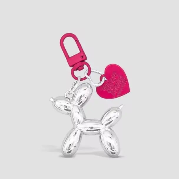 DDPaws  White Jelly Balloon Dog Charm