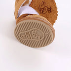 Pet Snow Boots – Soft Cotton Winter Shoes for Small Dogs & Cats