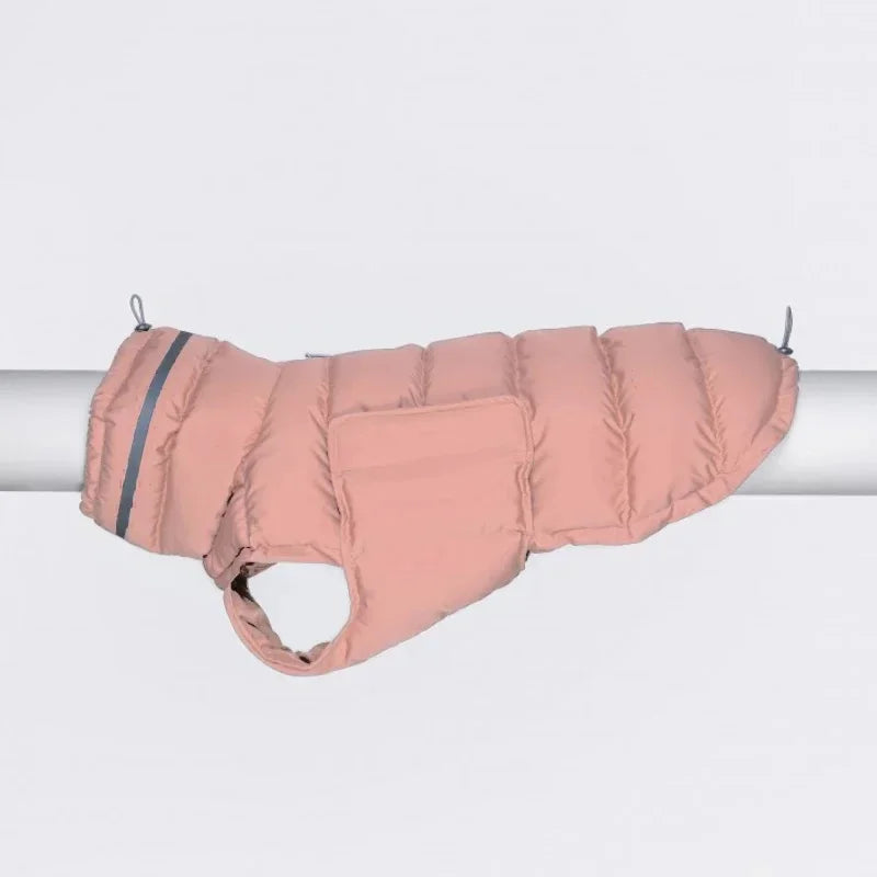 Waterproof Warm Dog Winter Coat – Thick Fleece Down Jacket for Small to Large Pets