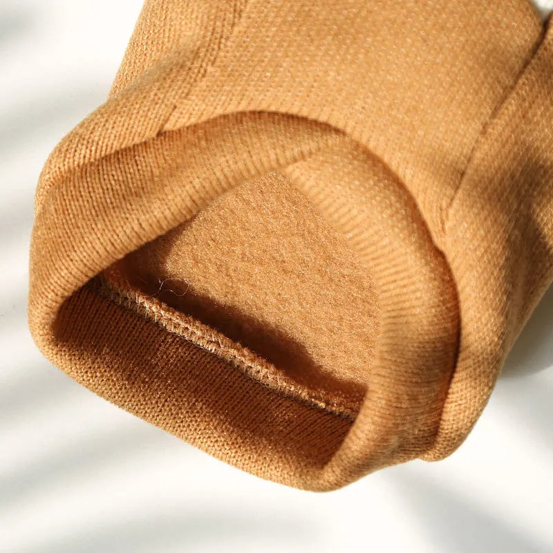 Winter Knit Dog Sweater – College Style V-Neck Warm Pet Vest for Small Dogs