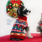 Thick Winter Dog Sweater – Warm Turtleneck Christmas Pullover for Small & Medium Dogs