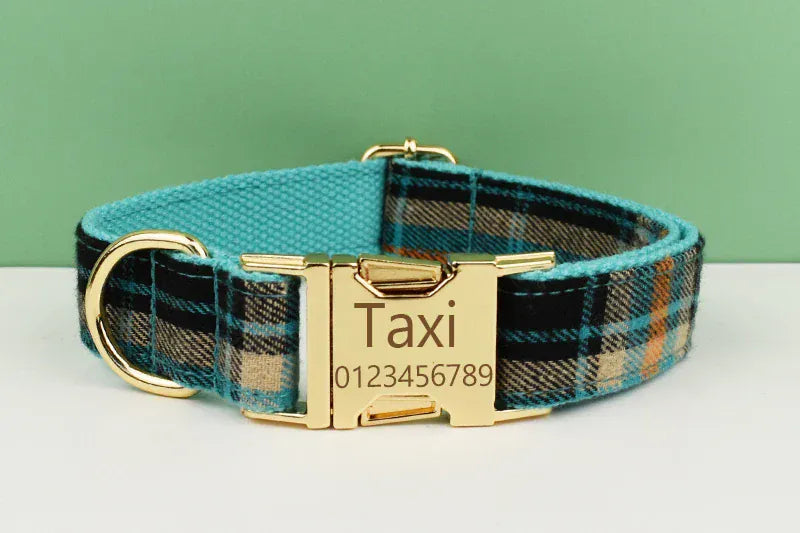 Plaid Emerald Fog Set