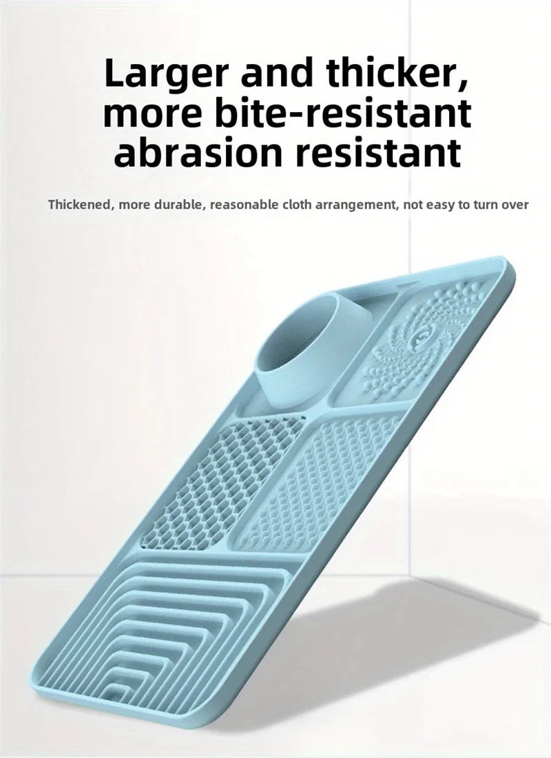 Dog Licking Pad – Slow Feeder & Calming Suction Mat for Dogs and Cats