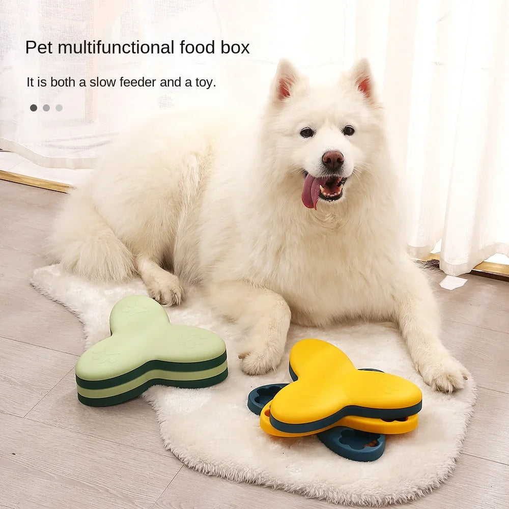 Interactive Dog Puzzle Feeder – Slow Feeding Treat Dispenser Toy for Dogs & Cats