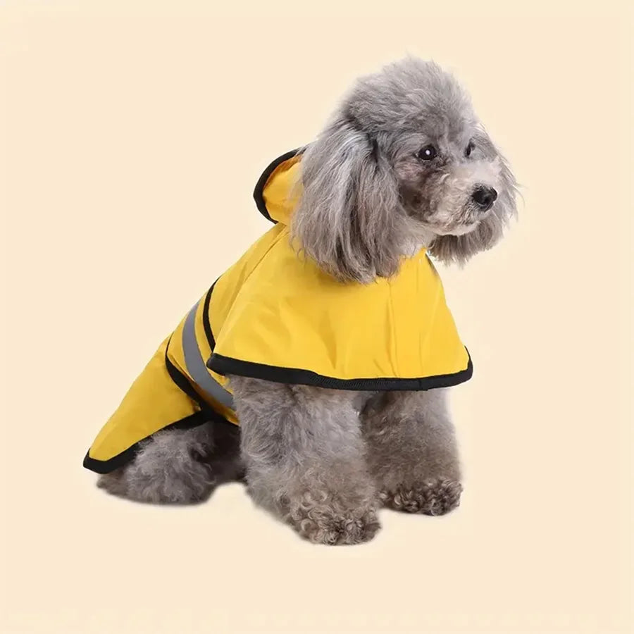 Waterproof Dog Raincoat – Adjustable Windproof Jacket to Keep Pets Dry & Comfortable
