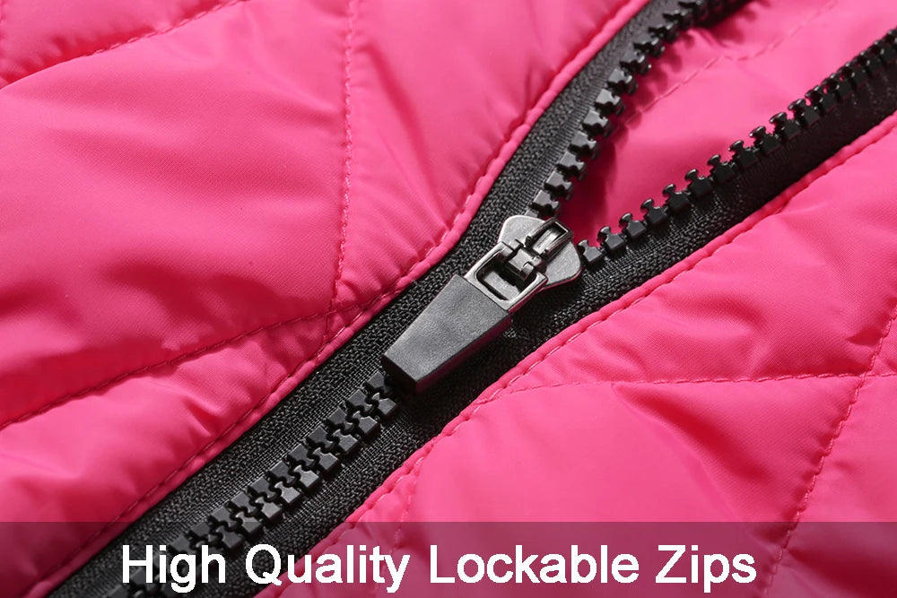 Waterproof Dog Jacket with Harness – Warm Winter Coat for Small to Large Dogs