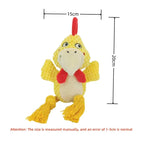 🧸🐶 Pet Plush Squeaky Animal Toy