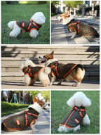 Waterproof Puppy Jacket with Built-in Harness – Warm Winter Vest for Small Dogs