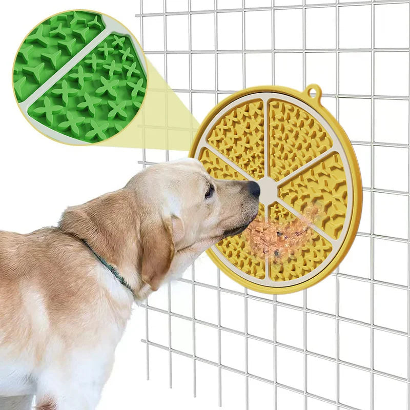 Dog Licking Pad – Slow Feeder & Calming Suction Mat for Dogs and Cats