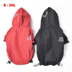 Waterproof Warm Dog Jacket – Reflective Hooded Winter Coat for Small to Large Pets