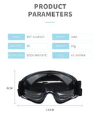 Dog Goggles – UV-Proof, Windproof Sunglasses for Medium & Large Dogs