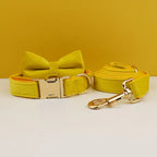 Yellow Velvet Set