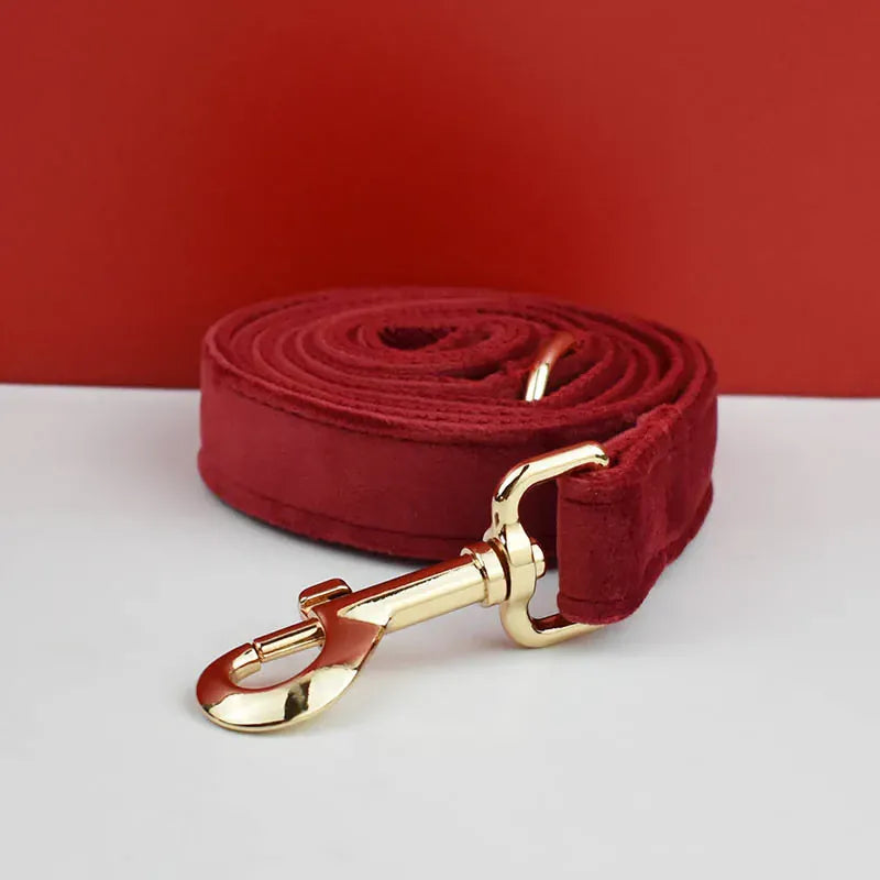 Cherry Red Velvet Set