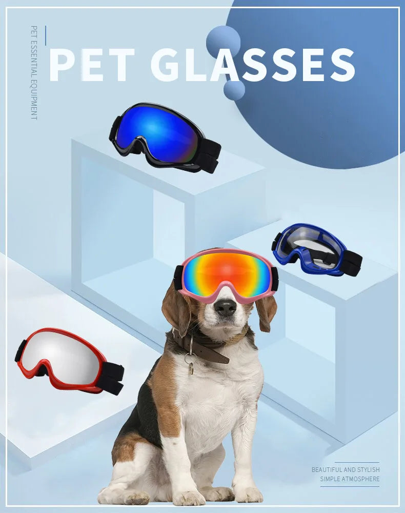 Dog Goggles – UV-Proof, Windproof Sunglasses for Medium & Large Dogs