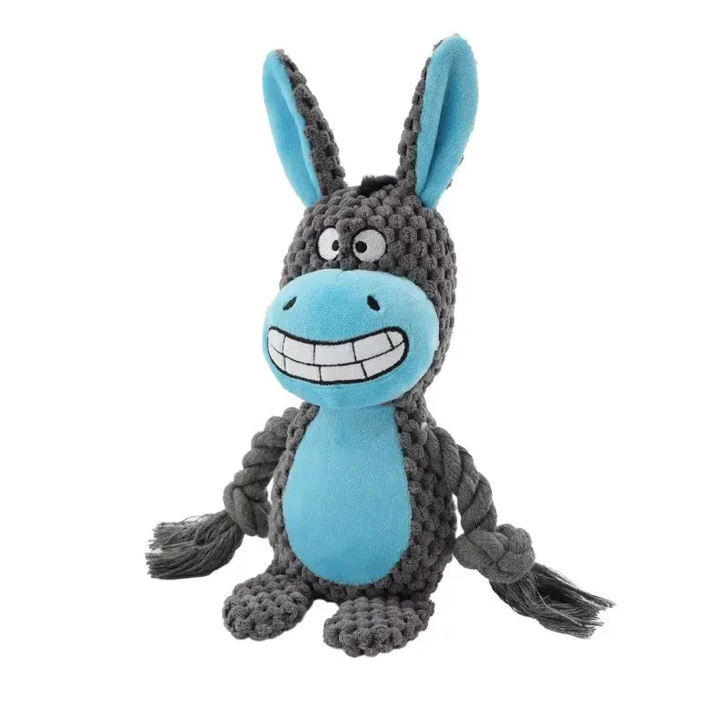 🧸🐶 Pet Plush Squeaky Animal Toy