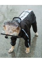 Transparent Hooded Dog Raincoat – Full-Body Waterproof PU Jacket for All Breeds