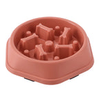 Slow Feeder Pet Bowl – Anti-Choking, Non-Slip Design for Dogs & Cats