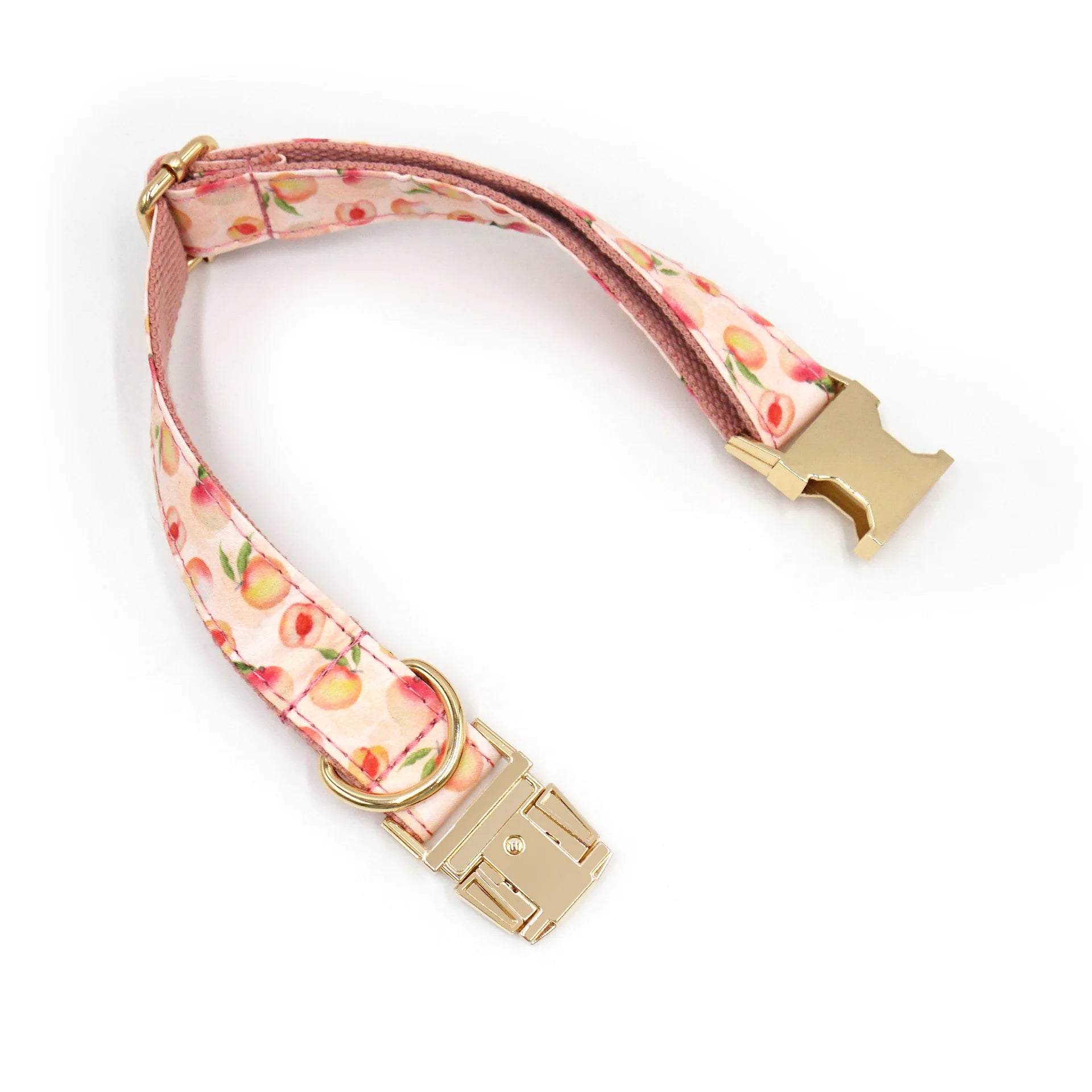 Summer Fruit Personalized Dog Bowtie Collar and Leash Set, Custom Laser Pet Necklace, Cute Pet Accessory