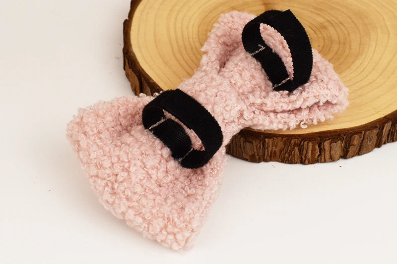 Handmade Teddy Fabric Personalized Dog Collar, Leash & Harness Set