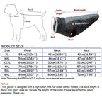 Waterproof Winter Dog Coat with Harness – Warm Jacket for Large Dogs