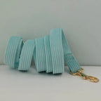 Lake Green Corduroy Personalized Dog Collar, Leash & Harness Set