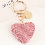 DDPaws  Pink Rhinestone Heart Dog Collar Charm