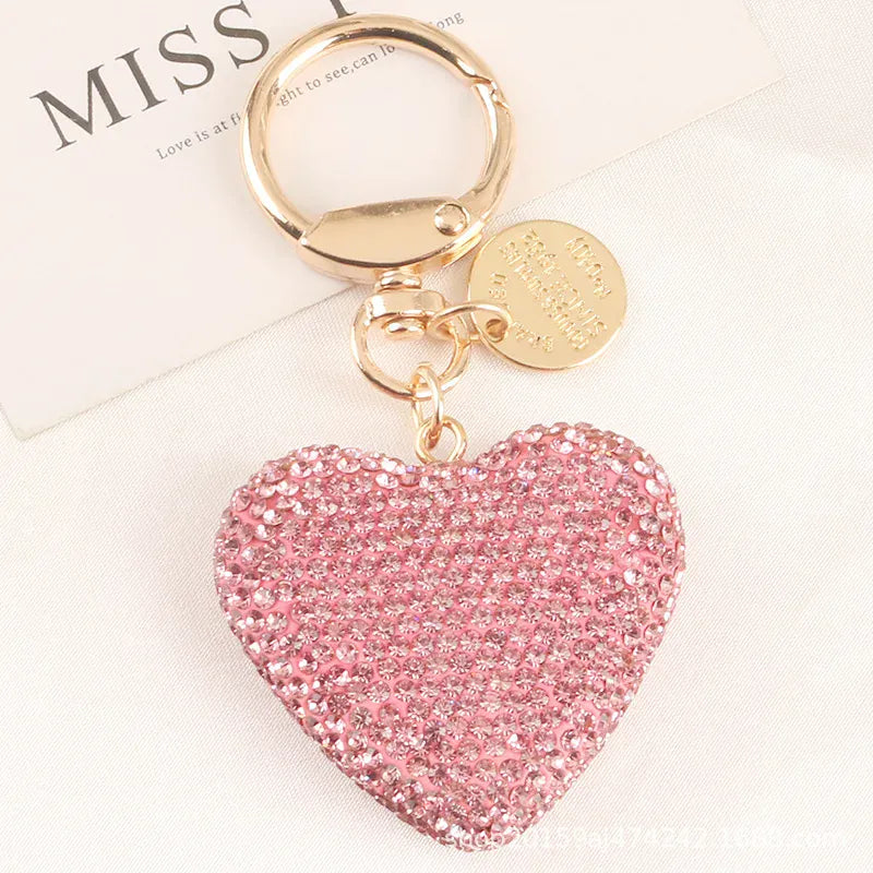 DDPaws  Pink Rhinestone Heart Dog Collar Charm