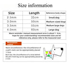 Metal Dog Training Collar – Detachable Stainless Steel Chain with Quick-Release Buckle