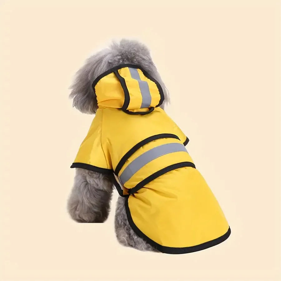 Waterproof Dog Raincoat – Adjustable Windproof Jacket to Keep Pets Dry & Comfortable