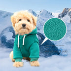 Cotton Fleece Dog Hoodie – Warm Sweatshirt for Small & Medium Dogs