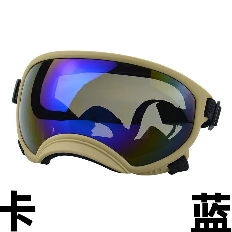 Dog Tactical Goggles – UV-Proof, Waterproof Sunglasses for Medium & Large Dogs