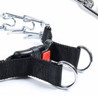 Metal Dog Training Collar – Detachable Stainless Steel Chain with Quick-Release Buckle