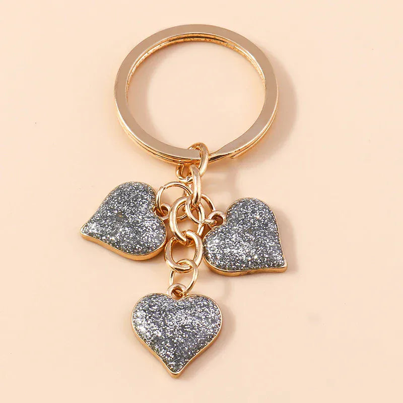 DDPaws  Style 13 Rhinestone Hearts Dog Collar Charm