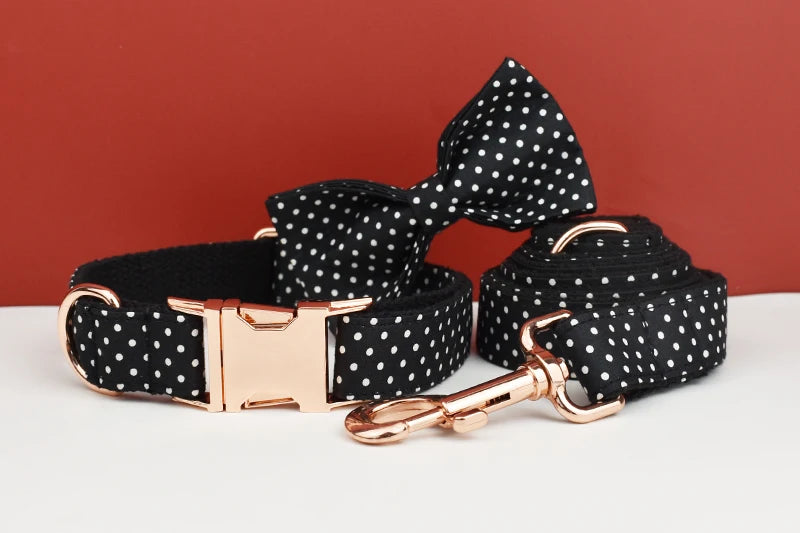 Personalized Dog Collar, Leash & Harness Set