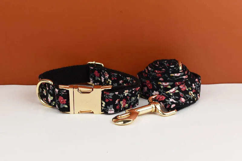 Personalized Dog Collar, Leash & Harness Set
