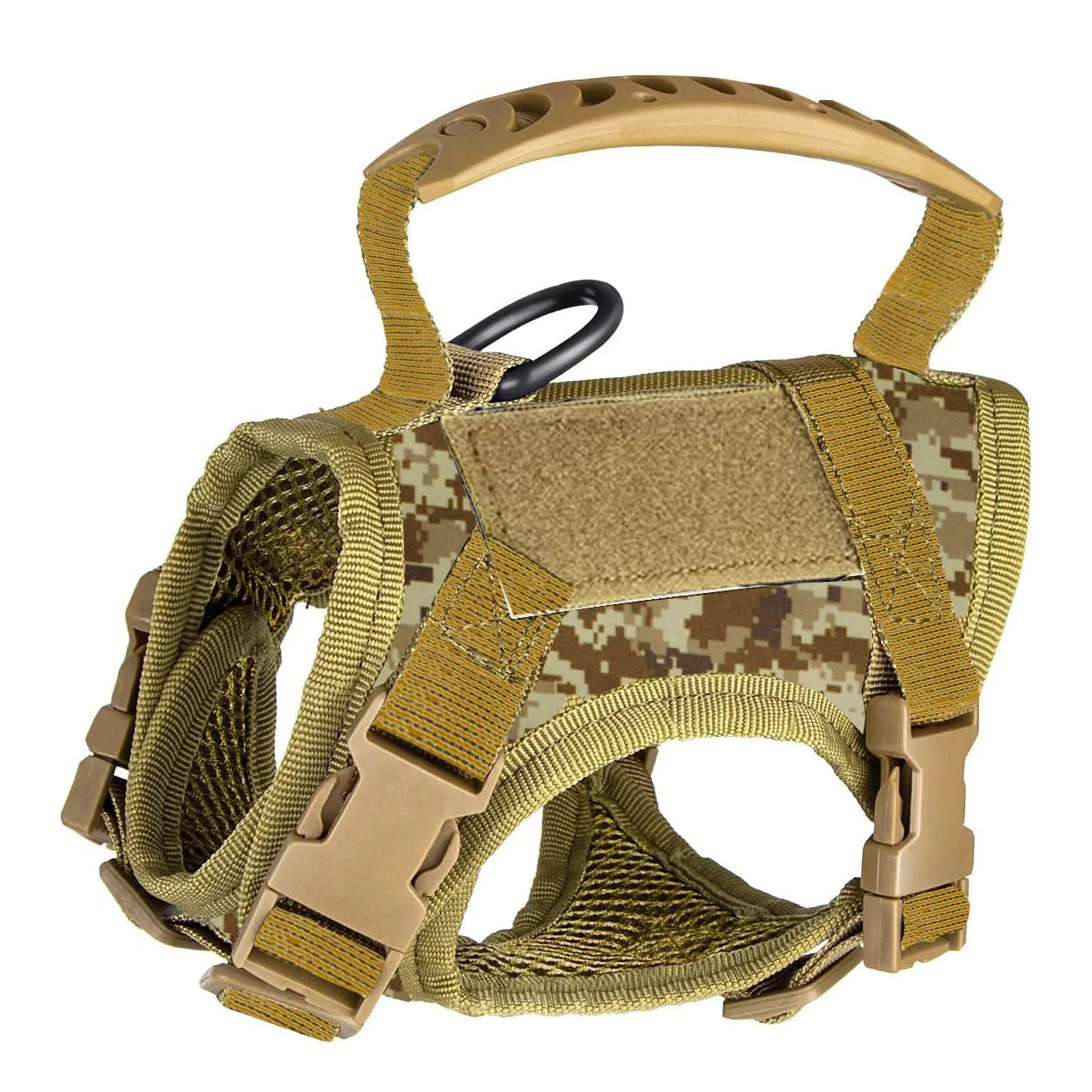 600D Tactical Cat & Small Dog Vest – Durable Training Chest Harness