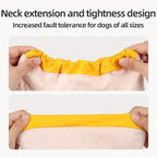 Fashionable Hooded Dog Raincoat – Reflective Cape-Style Waterproof Coat