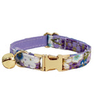 Corduroy Cat Collar Bowknot Adjustable Safety Personalized pet collar Customized Name Soft