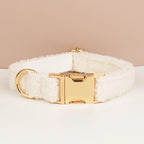 Wedding Handmade Knitted Personalized Dog Collar, Leash & Harness Set