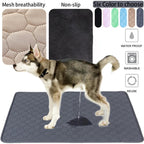Reusable Waterproof Dog Pee Pad – Washable Absorbent Pet Training Mat