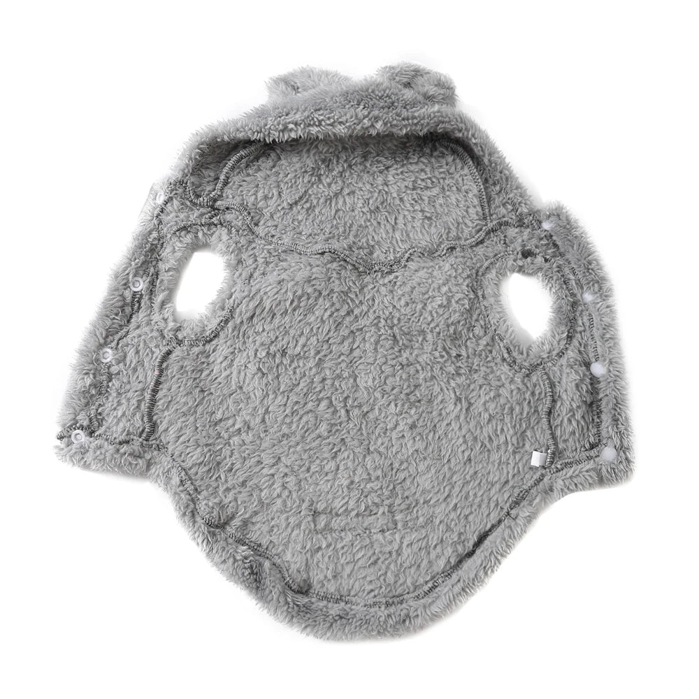 Soft Fleece Dog Hoodie – Warm & Cozy Pet Sweater for Small and Medium Dogs