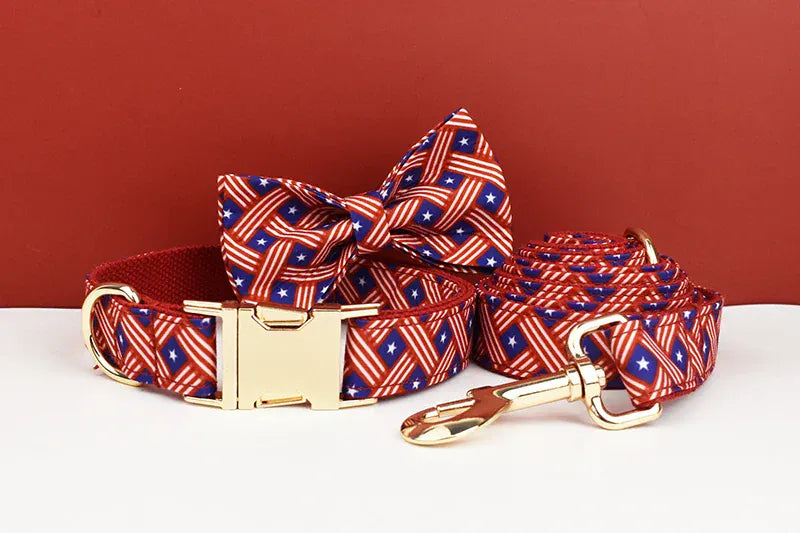 Plaid America Flag Set