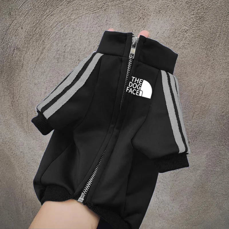 Zipper Dog Hoodie – Warm Autumn & Winter Coat for Small, Medium & Large Pets