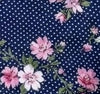 Designed Navy Floral Dog Vest Set