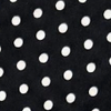 Designed Black Polka Dot Dog Vest Set