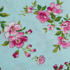 Designed Blue Blossom Floral Dog Vest Set